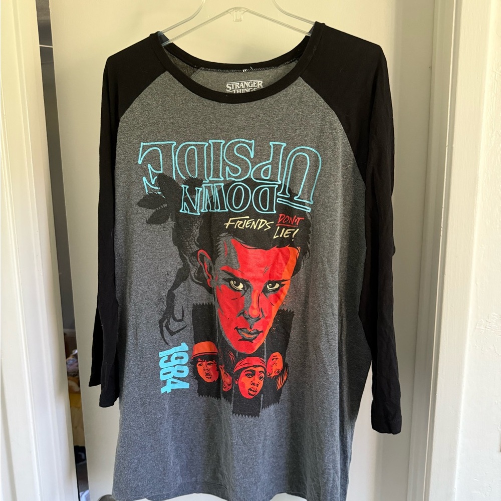 Stranger Things Graphic Raglan Tee